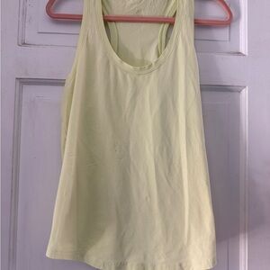 Light Yellow lululemon Tank Top